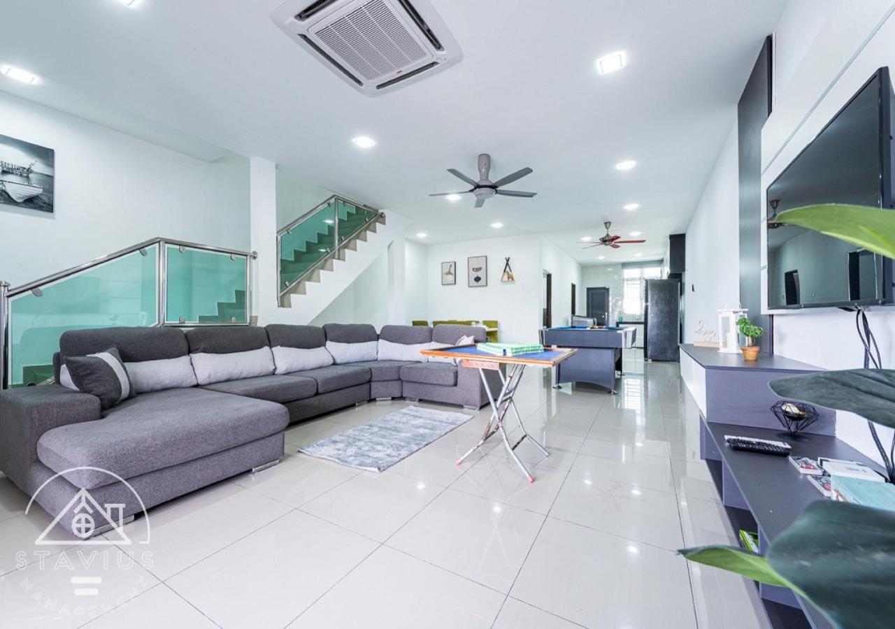 Port Dickson 14Pax 4Br Double Storey House Bagian luar foto