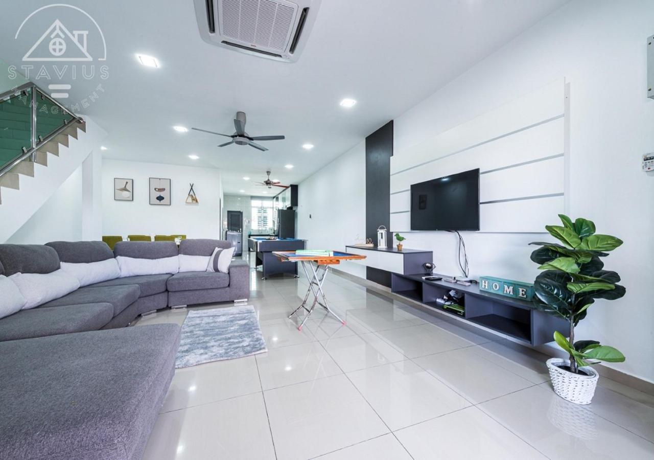Port Dickson 14Pax 4Br Double Storey House Bagian luar foto