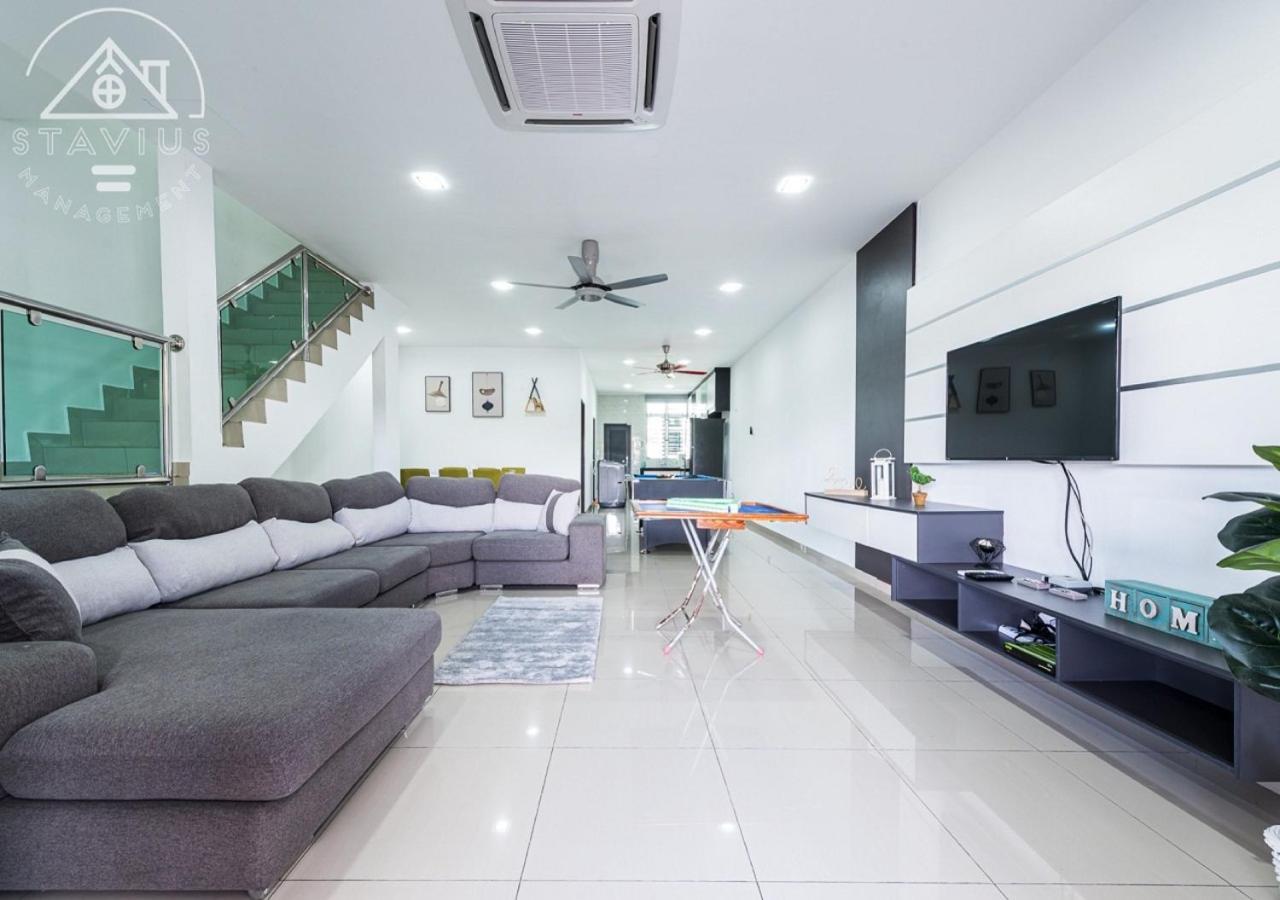 Port Dickson 14Pax 4Br Double Storey House Bagian luar foto